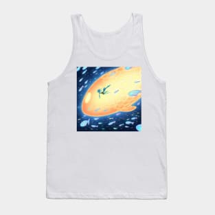 Moon Fish Tank Top